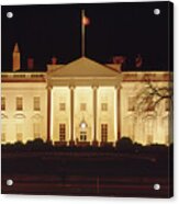 141x09 The White House At Night 1973 Acrylic Print