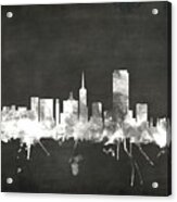 San Francisco City Skyline #15 Acrylic Print