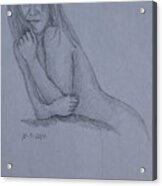 Nude Study #153 Acrylic Print