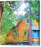 Idyllwild - Houses On The Hill #17 Acrylic Print