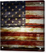 American Flag 66 Acrylic Print