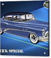 1953 Buick Special 41d Tourback Sedan Acrylic Print