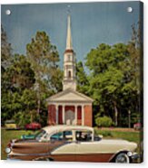 1956 Oldsmobile Super 88 Acrylic Print