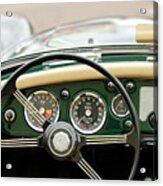 1959 Mg A 1600 Roadster Steering Wheel Acrylic Print