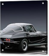 1964 Corvette Coupe Acrylic Print