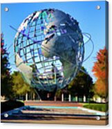 1964 World's Fair Unisphere Ny Acrylic Print