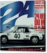 1970 24hr Le Mans Acrylic Print