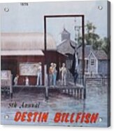 1979 Destin Billfish Tournament Acrylic Print