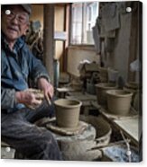A Village Pottery Studio, Japan Acrylic Print