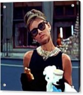 Audrey Hepburn @ Breakfast At Tiffanys #2 Acrylic Print