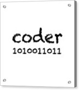Coder #2 Acrylic Print