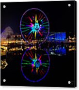 Disney California Adventure Mickey's Fun Wheel #2 Acrylic Print