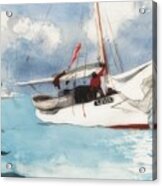 Fishing Boats, Key West, #1 Acrylic Print