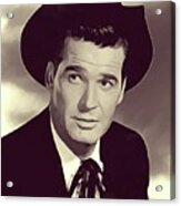 James Garner, Vintage Actor #2 Acrylic Print