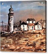 F 708 Loophead Lighthouse, Clare Acrylic Print