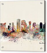 New Orleans Louisiana Skyline #2 Acrylic Print