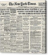 Prohibition Repeal 1933 #3 Acrylic Print