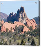 Red Rock Canyon Open Space Park #2 Acrylic Print
