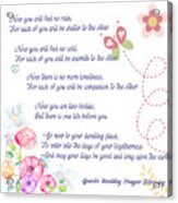 The Apache Wedding Blessing #2 Acrylic Print