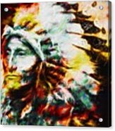 #turtleisland #nativeamericanindian #2 Acrylic Print