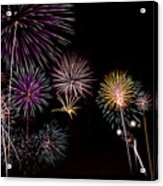2013 Fireworks Over Alton Acrylic Print
