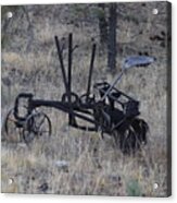 Old Farm Implement Lake George Co Acrylic Print