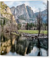 2018 Yosemite Calendar April Acrylic Print
