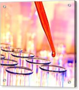 Laboratory Experiment In Science Research Lab #24 Acrylic Print