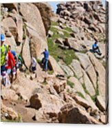 Pikes Peak Marathon And Ascent #26 Acrylic Print