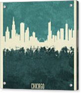 Chicago Illinois Skyline #29 Acrylic Print