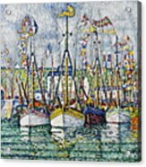 Blessing Of The Tuna Fleet At Groix #3 Acrylic Print