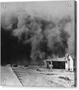 Dust Storm 1930s #3 Acrylic Print