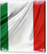 Italian Flag #3 Acrylic Print