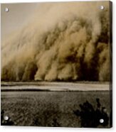 Sandstorm, Sudan, 1906 #3 Acrylic Print