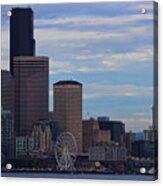 Seattle Skyline 2z Acrylic Print