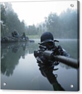 Special Operations Forces Combat Diver Acrylic Print