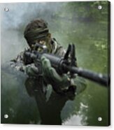 Special Operations Forces Soldier #3 Acrylic Print