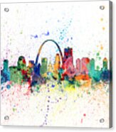 St Louis Missouri Skyline #3 Acrylic Print