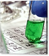 Scientific Experiment In Science Research Lab #31 Acrylic Print