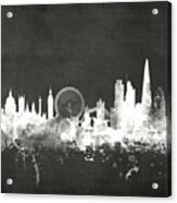 London England Skyline #33 Acrylic Print