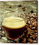 Espresso And Coffee Grain #39 Acrylic Print