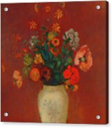 Bouquet In A Chinese Vase #4 Acrylic Print
