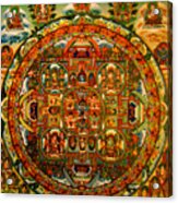 Buddhist Painting Acrylic Print
