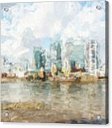 Canary Wharf London #4 Acrylic Print