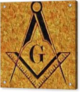 Masonic Symbolism #4 Acrylic Print