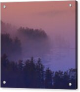 Melvin Bay Fog #4 Acrylic Print