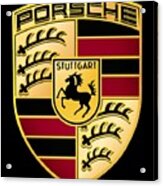 Porsche Logo Acrylic Print