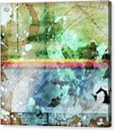 4b Abstract Expressionism Digital Collage Art Acrylic Print