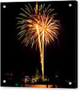 4th Of July Fireworks Acrylic Print