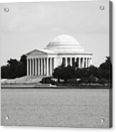 Jefferson Memorial In Washington Dc #5 Acrylic Print